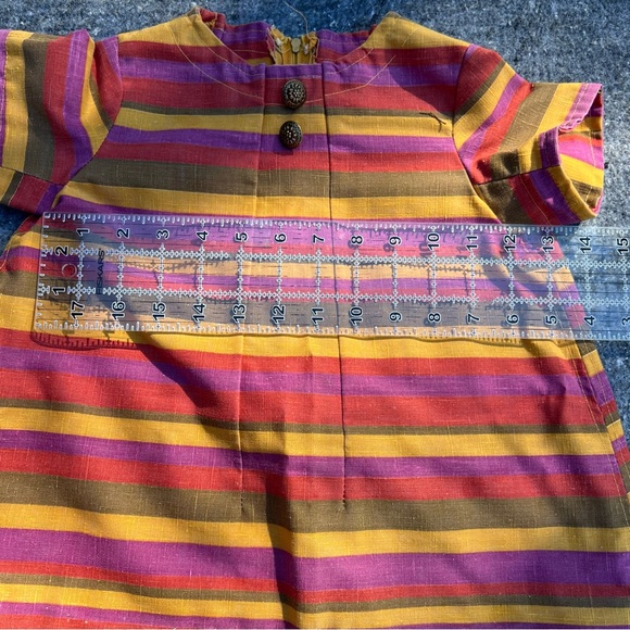 Vintage 70's Kids Shirt/Dress - Picture 6 of 9